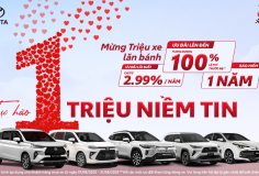 Toyota Việt Nam công bố doanh số bán hàng tháng 7 và Chương trình ưu đãi cho khách hàng mua xe trong tháng 8/2025