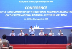 Thủ tướng chủ trì Hội nghị triển khai Nghị quyết của Quốc hội về Trung tâm tài chính quốc tế