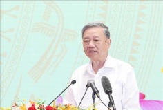 Tổng Bí thư Tô Lâm dự gặp mặt đại biểu Bộ Quốc phòng, Bộ Công an và Bộ Ngoại giao