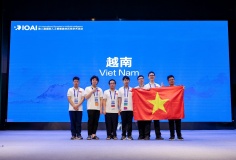 Đoàn Việt Nam ra quân tại Olympic Trí tuệ nhân tạo quốc tế 2025