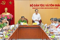 Quyết liệt xây dựng cơ sở dữ liệu dân tộc, tôn giáo