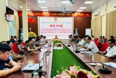 Uỷ ban MTTQ Việt Nam xã Vân Đình tổ chức Hội nghị Giao ban công tác tháng 8