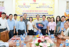 Lễ công bố và trao quyết định bổ nhiệm chức vụ Phó Chủ tịch thường trực Hội đồng Quản lý Quỹ Chống hàng giả và Tổng biên tập Tạp chí Điện tử Kỹ thuật Chống hàng giả và Gian lận thương