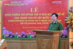 Trung tâm Dữ liệu quốc gia đạt Uptime Tier IV đầu tiên tại Việt Nam