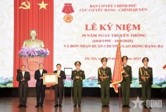 Cục Cơ yếu Đảng - Chính quyền kỷ niệm 30 năm Ngày truyền thống