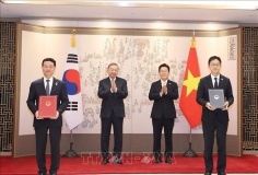 Bộ KH&CN Việt Nam với Bộ Khoa học, CNTT và Truyền thông Hàn Quốc hợp tác khoa học công nghệ