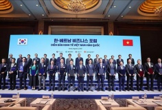 Tổng Bí thư Tô Lâm và Thủ tướng Hàn Quốc chứng kiến lễ trao các thỏa thuận hợp tác