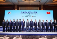 Tổng Bí thư Tô Lâm và Thủ tướng Hàn Quốc dự Diễn đàn Kinh tế Việt Nam - Hàn Quốc