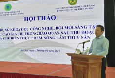 Ứng dụng khoa học công nghệ trong chế biến nông lâm thuỷ sản