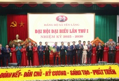 Đại hội Đảng bộ xã Yên Lãng lần thứ I: Khát vọng bứt phá, vươn cao