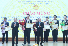 Hà Nội chào đón các 'đại sứ trí tuệ' về nước với thành tích xuất sắc tại IOAA