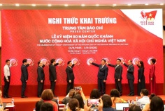 Khai trương Trung tâm Báo chí A80: Nơi tác nghiệp của 1.500 nhà báo Việt Nam và quốc tế