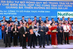 Nutifood tăng đầu tư thêm 6.000 tỷ đồng mở rộng trang trại và nhà máy tại Gia lai 
