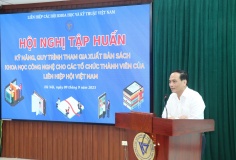 Liên hiệp hội Việt Nam thúc đẩy xuất bản sách KH và CN nhằm truyền thông phổ biến kiến thức