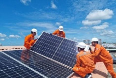 Lắp điện mặt trời mái nhà tự dùng có thể được hỗ trợ tối đa 3 triệu đồng