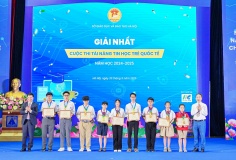 Hà Nội vinh danh 223 học sinh đoạt giải cuộc thi tin học trẻ