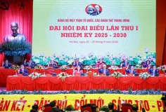 Phiên trù bị Đại hội đại biểu Đảng bộ Mặt trận Tổ quốc, các đoàn thể Trung ương lần thứ I, nhiệm kỳ 2025-2030