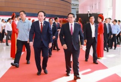 Thủ tướng Phạm Minh Chính dự và chỉ đạo Đại hội Đảng bộ thành phố Hải Phòng lần thứ I