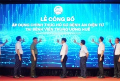 Bệnh viện Trung ương Huế công bố áp dụng chính thức hồ sơ bệnh án điện tử