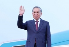 Tổng Bí thư Tô Lâm đến Bình Nhưỡng, bắt đầu thăm cấp Nhà nước tới Triều Tiên