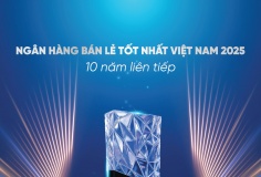 VietinBank 10 năm liên tiếp giữ vững danh hiệu “Ngân hàng bán lẻ tốt nhất Việt Nam”