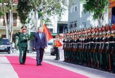 Tổng Bí thư Tô Lâm dự Lễ kỷ niệm 80 năm Ngày truyền thống Lực lượng vũ trang Quân khu 4