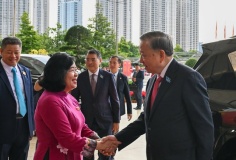 Tổng Bí thư Tô Lâm dự Đại hội Đại biểu Đảng bộ TP. Hà Nội lần thứ XVIII