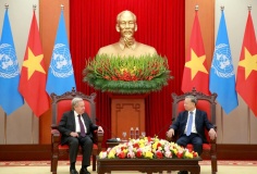 Tổng Bí thư Tô Lâm tiếp Tổng Thư ký Liên Hợp Quốc Antonio Guterres