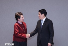 Tuần lễ cấp cao APEC 2025: Chủ tịch nước Lương Cường tiếp và làm việc với các Tập đoàn lớn