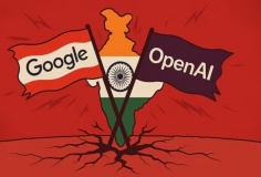 Các “ông lớn” AI chạy đua giành thị trường Ấn Độ