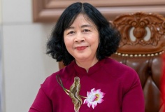Bà Bùi Thị Minh Hoài làm Bí thư Đảng ủy MTTQ, các đoàn thể Trung ương