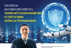 Chuyên gia Ngô Minh Hiếu (Hiếu PC): “Không một doanh nghiệp nào có thể tự mình chống lại tội phạm mạng”