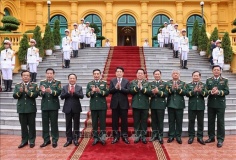 Trao quyết định bổ nhiệm Chủ nhiệm Tổng cục Chính trị và thăng quân hàm Đại tướng, Thượng tướng