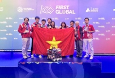 Vượt qua 190 quốc gia, học sinh Việt Nam chinh phục đấu trường robotics quốc tế
