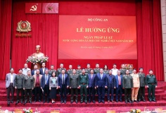 Bộ Công an tổ chức Lễ hưởng ứng Ngày Pháp luật nước Cộng hòa xã hội chủ nghĩa Việt Nam năm 2025