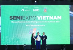 FPT khẳng định vị thế tiên phong với hệ sinh thái chip Việt vươn tầm thế giới tại SemiExpo Vietnam 2025
