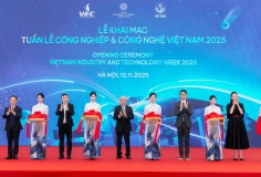 Khai mạc Tuần lễ Công nghiệp và Công nghệ Việt Nam 2025 tại Trung tâm Triển lãm Việt Nam 