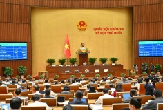 Quốc hội Quyết nghị phấn đấu tăng trưởng GDP năm 2026 đạt từ 10% trở lên