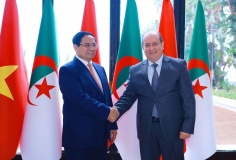 TUYÊN BỐ CHUNG VỀ THIẾT LẬP QUAN HỆ ĐỐI TÁC CHIẾN LƯỢC GIỮA NƯỚC CỘNG HÒA XÃ HỘI CHỦ NGHĨA VIỆT NAM VÀ NƯỚC CỘNG HÒA ALGERIA DÂN CHỦ VÀ NHÂN DÂN