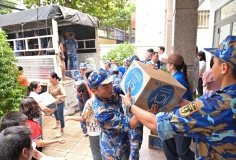 Vinamilk đưa 160.000 sản phẩm sữa và nước uống đồng bào vùng lũ lụt