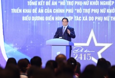 Thủ tướng: Phụ nữ Việt Nam ‘3 tiên phong’, ‘5 làm chủ’ trong khởi nghiệp sáng tạo