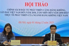 Định hướng đầu tư phát triển hệ thống cảng hàng không Việt Nam đến 2050