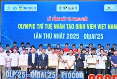 Đại học Bách khoa Đà Nẵng vô địch Olympic Trí tuệ nhân tạo Sinh viên Việt Nam lần thứ nhất