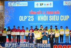 Vừa vô địch IOI 2025, Lê Kiến Thành tiếp tục chinh phục Siêu Cúp OLP’25