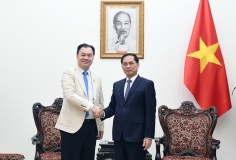 Phó Thủ tướng Bùi Thanh Sơn tiếp Phó Chủ tịch Tập đoàn Phongsupthavy (Lào)