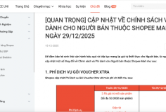 Nhiều sàn thương mại điện tử điều chỉnh tăng phí trước mùa mua sắm cao điểm