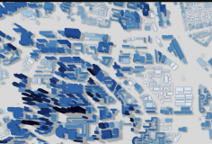 Bản đồ 3D khổng lồ hiển thị gần như mọi tòa nhà trên Trái Đất