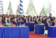 Khởi công đồng loạt 5 nhà ga trên tuyến đường sắt Lào Cai - Hà Nội - Hải Phòng