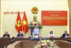 Ban Thường vụ Đảng ủy Quốc hội tổ chức Hội nghị kiểm điểm, đánh giá, xếp loại năm 2025