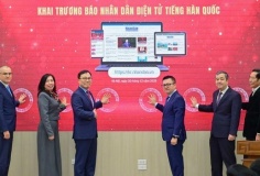 Khai trương Báo Nhân Dân điện tử tiếng Hàn Quốc